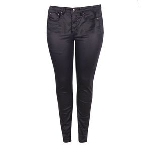 Plus Liv Coated Skinny Jean